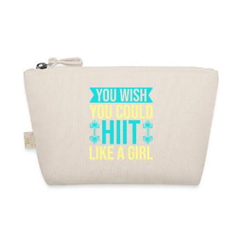 Fitness Fanatics Hiit Like A Girl Calisthenics Gym - Bio-Täschchen - Natur - Vorne