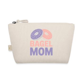 Bagels Spruch Bagel Mama Lustiges Bagels Geschenk - Bio-Täschchen - Natur - Vorne