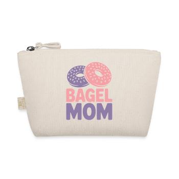 Bagels Spruch Bagel Mama Lustiges Bagels Geschenk - Bio-Täschchen - Natur - Vorne