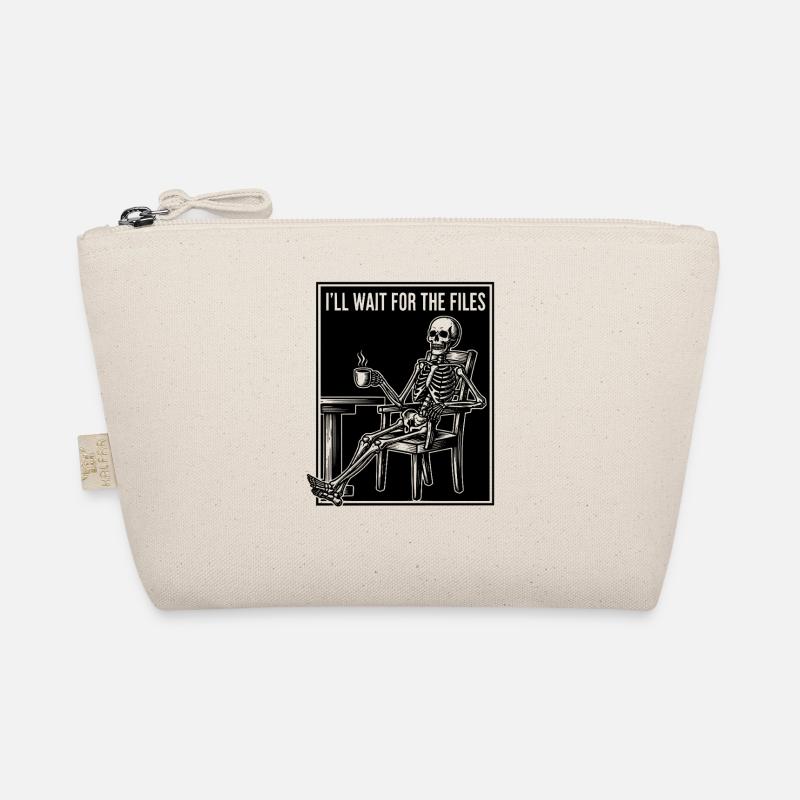 Waiting Skeleton Meme Project Manager Office Organic Pouch