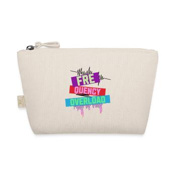 Frequency Overload – Rave & Festival Design - Organic Pouch - nature - Front