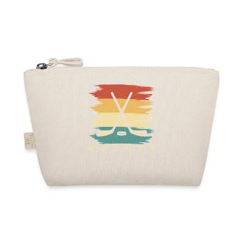 Eishockey Hockey Eishockeyspieler Geschenk  - Organic Pouch - nature - Front