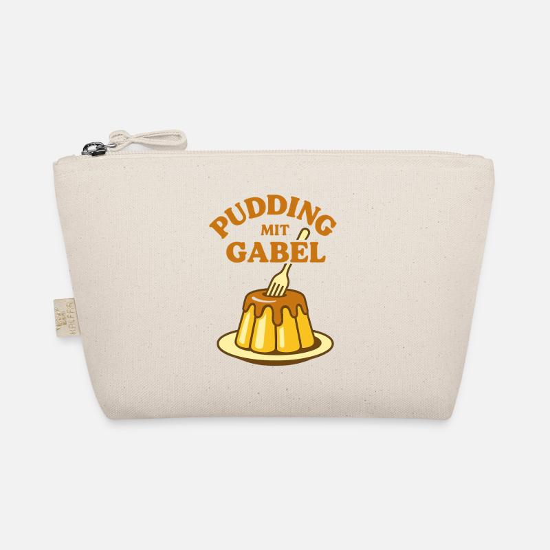 Pudding mit Gabel Bio-Täschchen