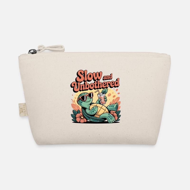Turtle Humor – Slow and Unbothered Organic Pouch