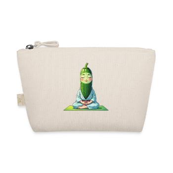 Tête de concombre Méditation Figure Kimono - Trousse biologique - nature - Devant
