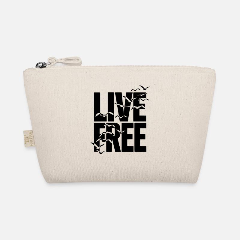 Live Free Freedom Life Organic Pouch