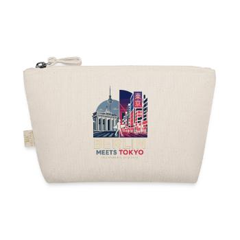 Berlin meets Tokyo – Urban City Vibes Design - Organic Pouch - nature - Front