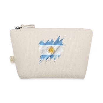 Drapeau de l’Argentine, style déchiré - Trousse biologique - nature - Devant