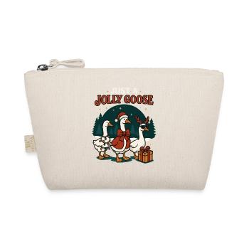 Famille de Noël juste une oie joyeuse - Trousse biologique - nature - Devant