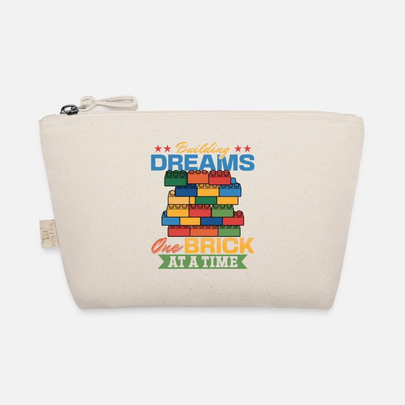 Building Blocks Kids Brick Builder Bio-Täschchen