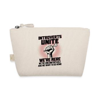 Les introvertis s’unissent ici - Trousse biologique - nature - Devant