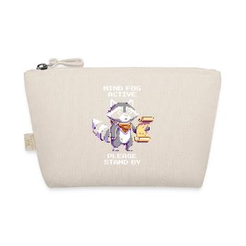 Brain fog active | Please be patient for a moment - Organic Pouch - nature - Front