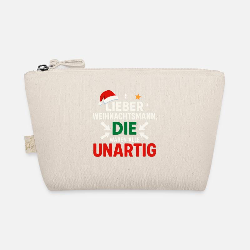 Lieber Weihnachtsmann Die Waren Alle Unartig Bio-Täschchen