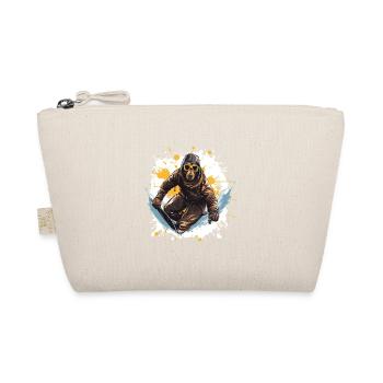 Doberman Dog Snowboard - Organic Pouch - nature - Front
