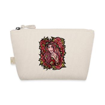 Rose Bloom Enchantress - Organic Pouch - nature - Front