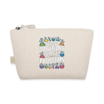 Lab Technician I've Got Solution For Medical Lab - Organic Pouch - nature - Front