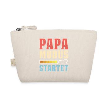 Future papa DAD MODE STARTS FUNNY - Trousse biologique - nature - Devant