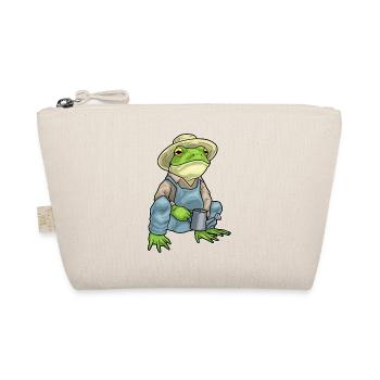 Frog Farmer Watering Can Farm - Organic Pouch - nature - Front
