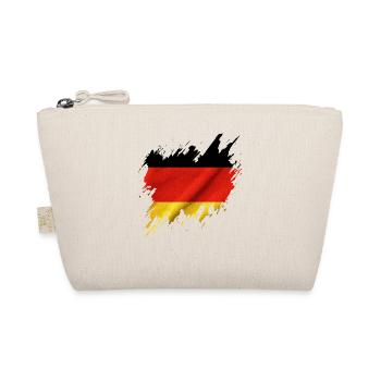 Drapeau allemand, style déchiré - Trousse biologique - nature - Devant