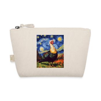 Turkey Bird Van Gogh Style - Organic Pouch - nature - Front