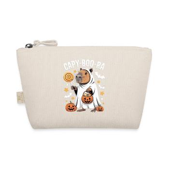 Capybara Halloween Capy-Boo-Ra Kostüm - Bio-Täschchen - Natur - Vorne