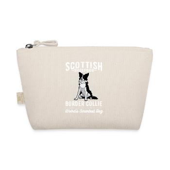 Scottish Sheepdog Border Collie Dog Mom Dog Dad - Organic Pouch - nature - Front
