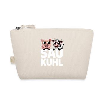 Cochon Cool Cool Cochon Et Vache Avec Lunettes De Soleil - Trousse biologique - nature - Devant