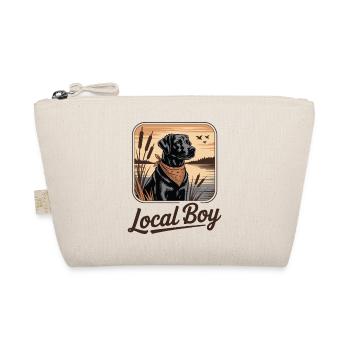 Local Boy Labrador Hunting Dog Duck Hunting - Organic Pouch - nature - Front