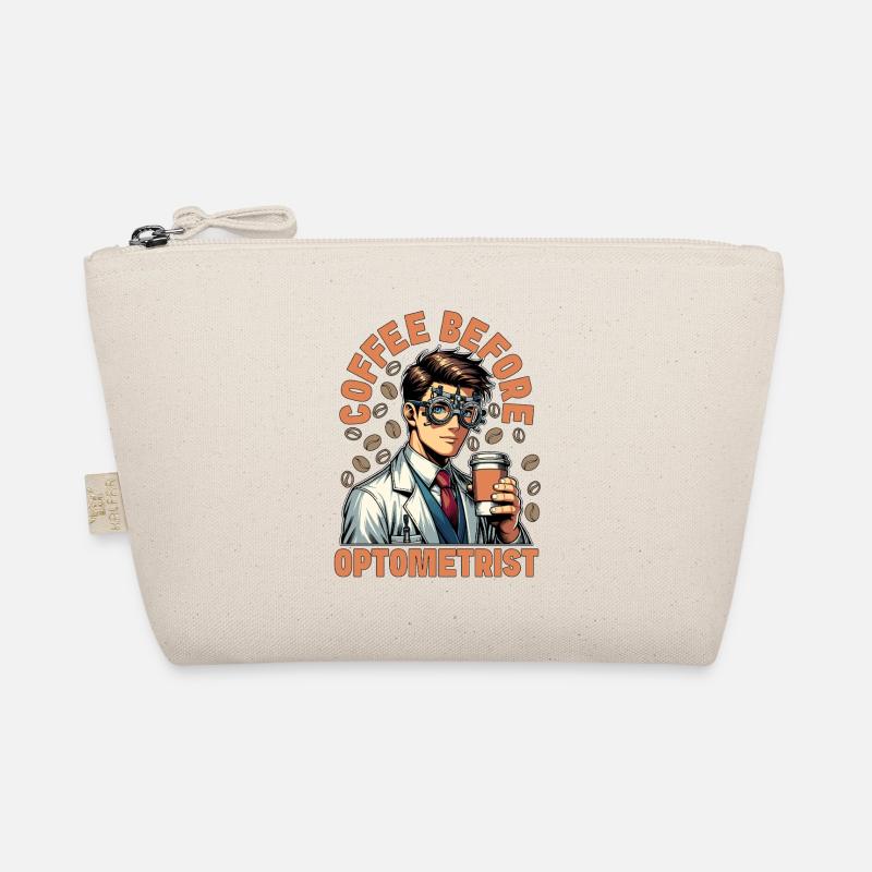 Optometrist Coffee Ophthalmologist Coffee Lover Organic Pouch