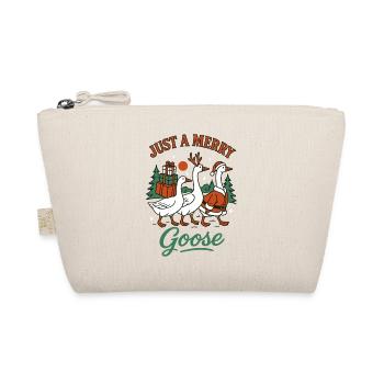 Noël juste une oie joyeuse Noël en famille - Trousse biologique - nature - Devant
