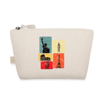 World trip - Organic Pouch - nature - Front