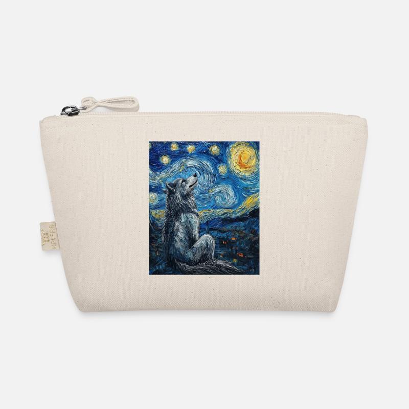 Wolf Van Gogh Style Trousse biologique