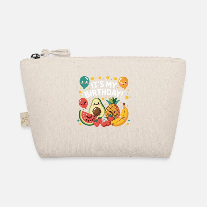C’est mon anniversaire Kawaii Fruit Party Avocat Ananas Trousse biologique