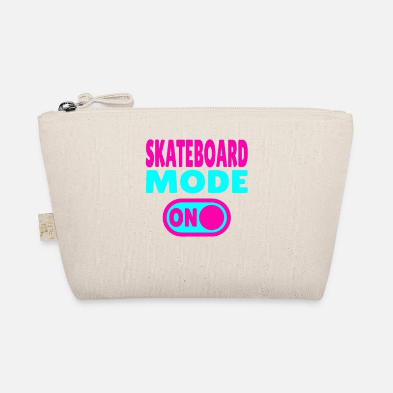Skateboard Mode ON Bio-Täschchen