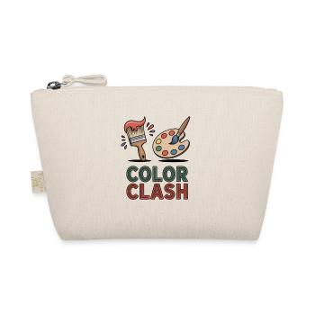 Color Clash – Bold Palette for Creative Souls - Organic Pouch - nature - Front