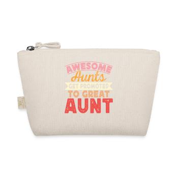 Tante Cadeau Meilleure Tante Du Monde - Trousse biologique - nature - Devant