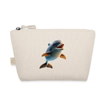 Dolphin Diver Dolphins Ocean Cute Dolphins Dolphin - Organic Pouch - nature - Front