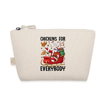 Chickens for Everybody - Organic Pouch - nature - Front