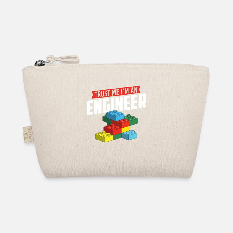 Glaub mir, ich bin ein Ingenieur Brick Builder Block Build Bio-Täschchen
