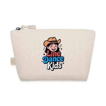 Line Dance Kids Cowboy Hut Girl - Organic Pouch - nature - Front