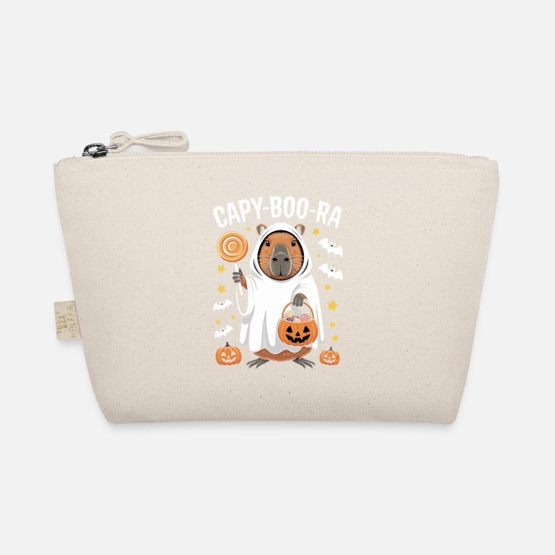 Capybara Halloween Capy-Boo-Ra Spaß Bio-Täschchen