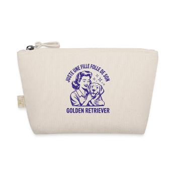 Juste une fille folle de son Golden Retriever - Trousse biologique - nature - Devant