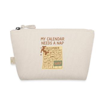 Holiday Hangover Post Christmas Mood New Year - Organic Pouch - nature - Front