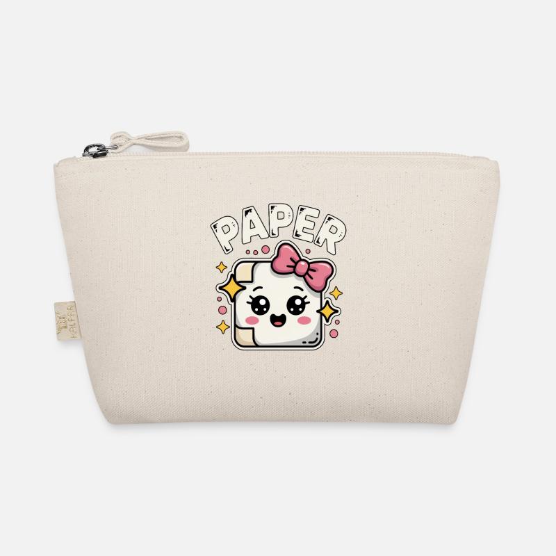 Ciseaux Papier Pierre Papier Kawaii Trousse biologique