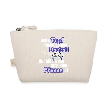 Jeder Topf findet Deckel – Fun Pfanne - Bio-Täschchen - Natur - Vorne