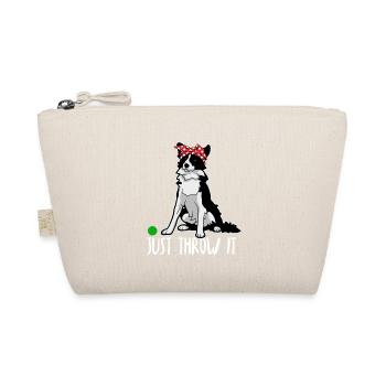 Il suffit de le lancer border collie chien mamans et papas - Trousse biologique - nature - Devant