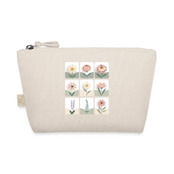 Série Fleurs Pastel - Trousse biologique - nature - Devant
