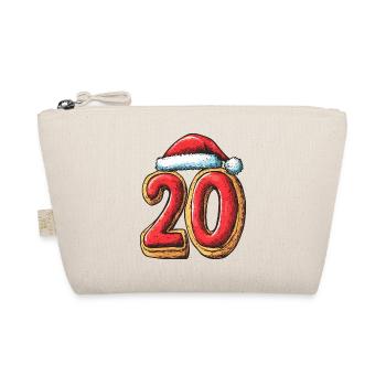 20 Number Cookie Christmas - Organic Pouch - nature - Front