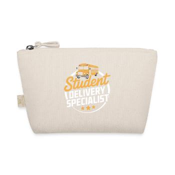 Student Delivery Specialist Funny School Bus Driver - Organic Pouch - nature - Front