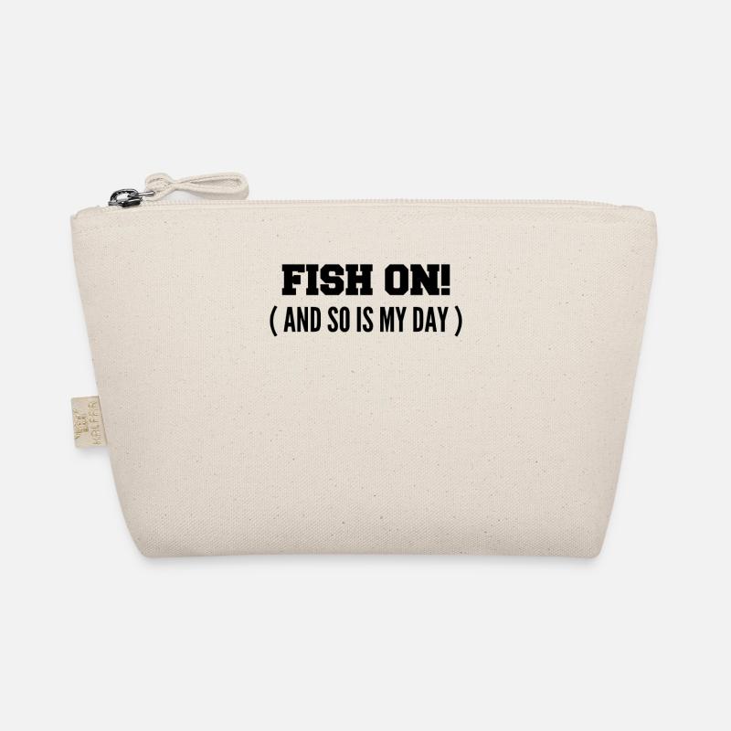 Fisch dran! Oder ist mein Tag am Haken? Bio-Täschchen